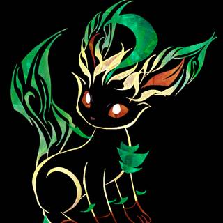 Leafeon phone wallpaper