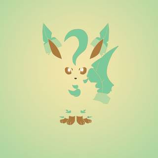 Leafeon phone wallpaper
