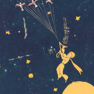 Little Prince iPhone wallpaper