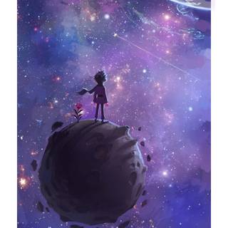 Little Prince iPhone wallpaper