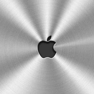 iPhone logo black and white wallpaper