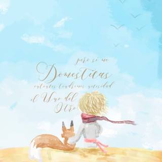 Little Prince iPhone wallpaper