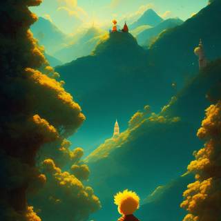 Little Prince iPhone wallpaper