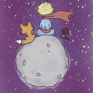 Little Prince iPhone wallpaper