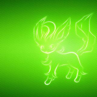 Leafeon phone wallpaper