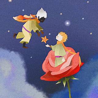 Little Prince iPhone wallpaper