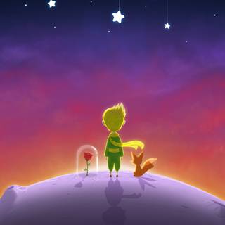 Little Prince iPhone wallpaper
