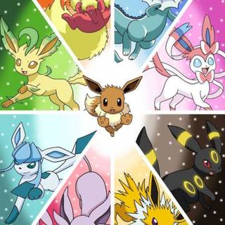 Leafeon phone wallpaper