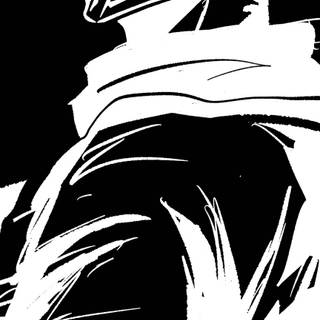 Sukuna black and white wallpaper