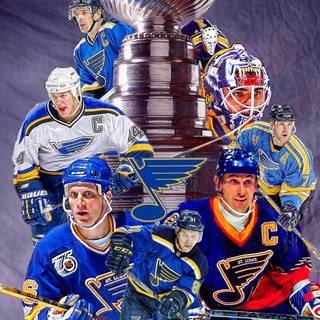 Stl Blues phone wallpaper