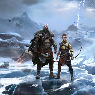 God of War 4k HD wallpaper