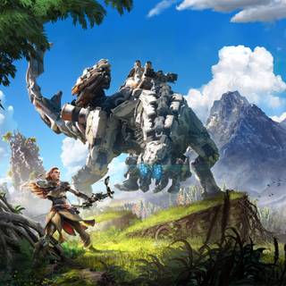 Horizon Zero 4k wallpaper