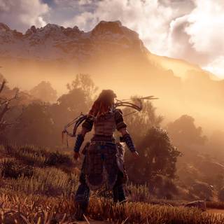 Horizon Zero 4k wallpaper