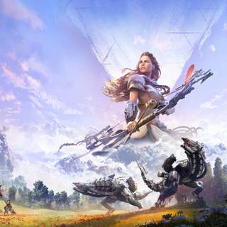 Horizon Zero 4k wallpaper
