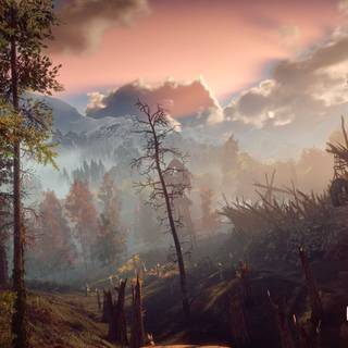 Horizon Zero 4k wallpaper