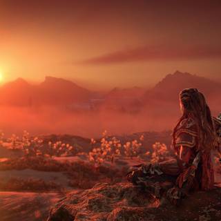 Horizon Zero 4k wallpaper