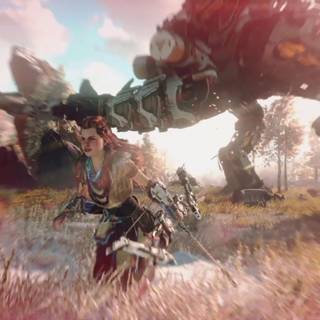 Horizon Zero 4k wallpaper