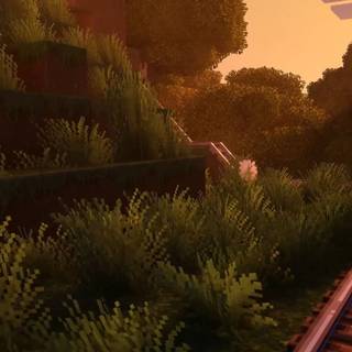 Minecraft phone 4k wallpaper