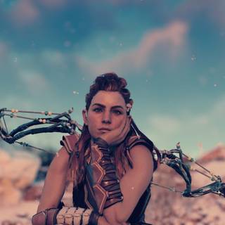 Horizon Zero 4k wallpaper