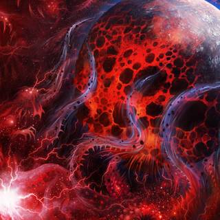 Red planet 4k wallpaper