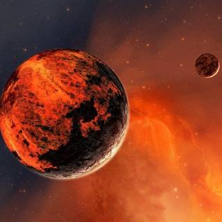 Red planet 4k wallpaper