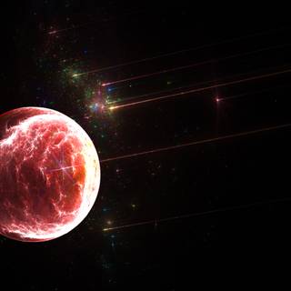 Red planet 4k wallpaper