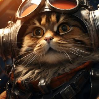 Cool cat 4k wallpaper