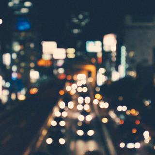 Night road 4k wallpaper