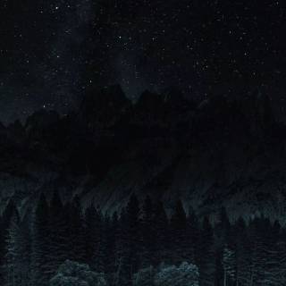 iPhone starry night 4k wallpaper