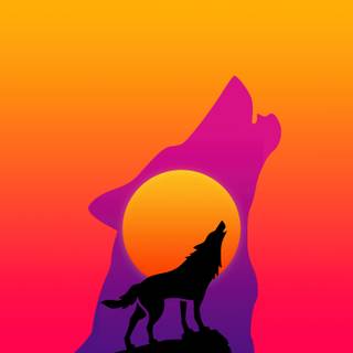 Red retro 4k wallpaper