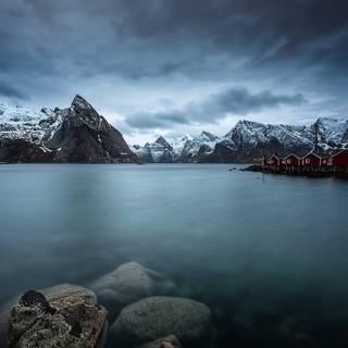 Winter ocean wallpaper