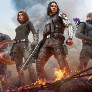 Winter Soldier Avengers wallpaper