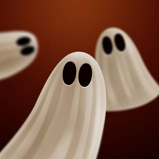 Spooky autumn laptop wallpaper