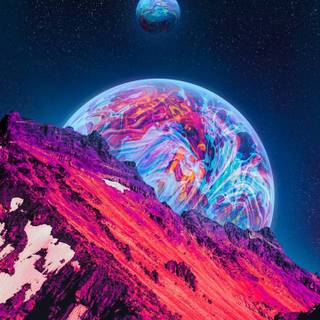 Cosmic space wallpaper