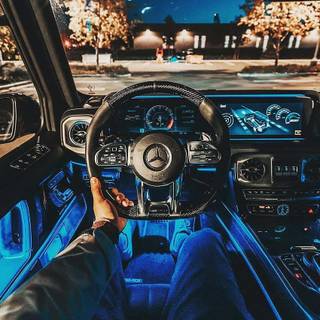 Maybach interior wallpaper