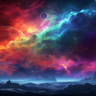 Cosmic space wallpaper