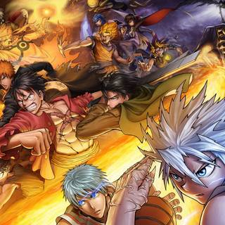 Naruto x One Piece wallpaper