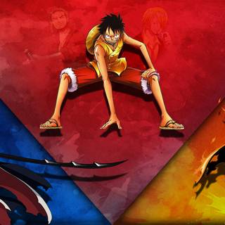 Naruto x One Piece wallpaper