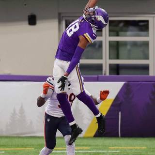 Justin Jefferson catch wallpaper