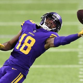 Justin Jefferson catch wallpaper