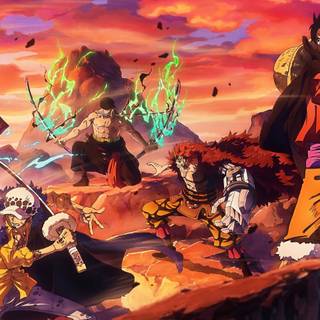 The Big Three anime wallpaper