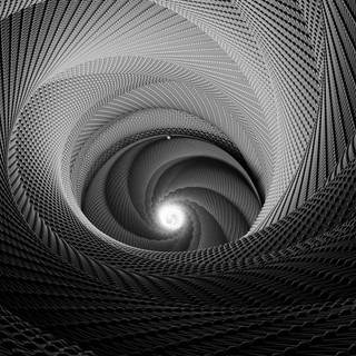 3D tunnel wallpaper