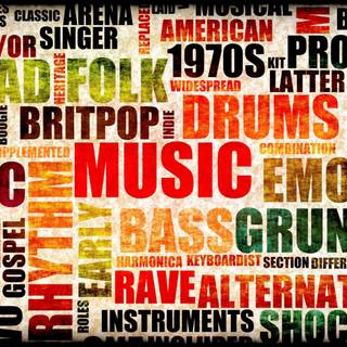 Music genre wallpaper
