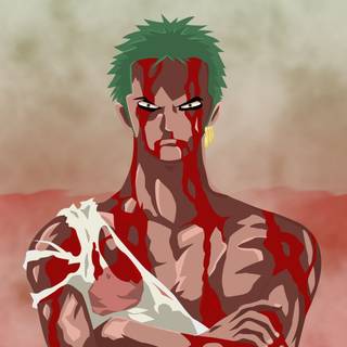 Zoro Nothing Happened desktop wallpaper