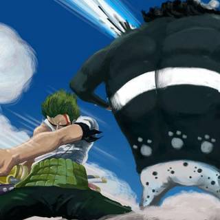Zoro Nothing Happened desktop wallpaper