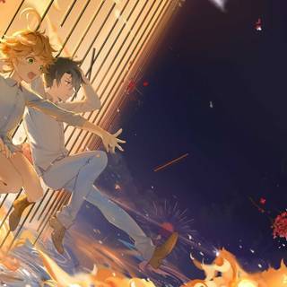 The Promised Neverland PC wallpaper