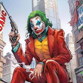 Joker comic cartoon wallpaper