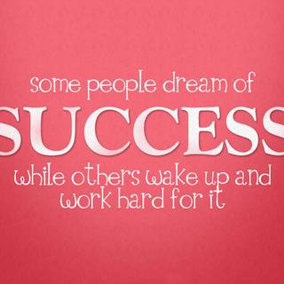 Success thought wallpaper
