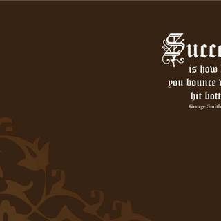 Success thought wallpaper