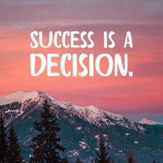 Success thought wallpaper